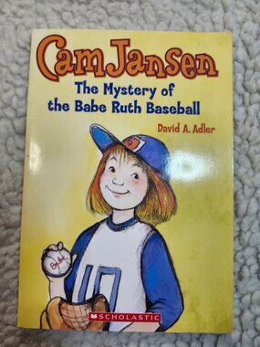 David A. Adler Cam Jansen Mystery of the Babe Ruth Baseball Paperback Scholastic